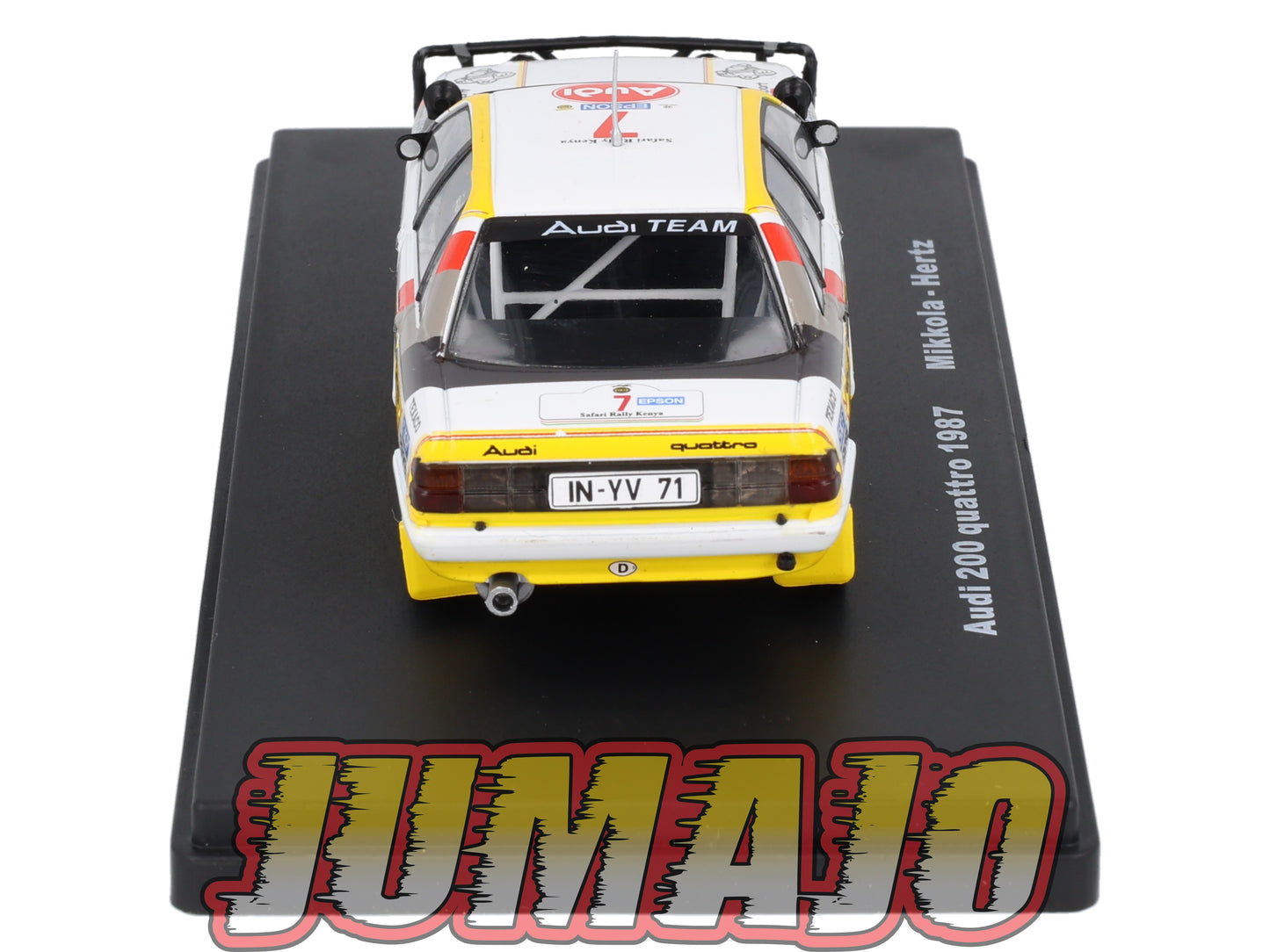 RMX79 1/43 Salvat Mexique Rallye WRC AUDI 200 Quattro 1987 #7 Mikkola