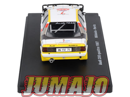 RMX79 1/43 Salvat Mexique Rallye WRC AUDI 200 Quattro 1987 #7 Mikkola