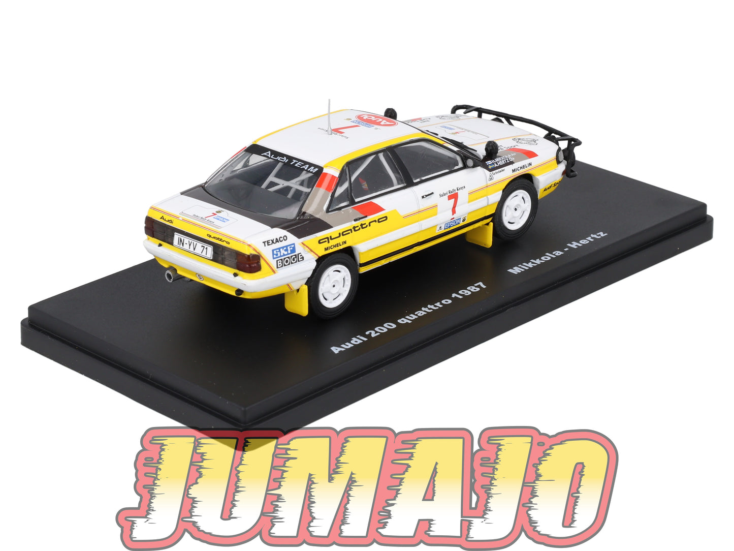 RMX79 1/43 Salvat Mexique Rallye WRC AUDI 200 Quattro 1987 #7 Mikkola