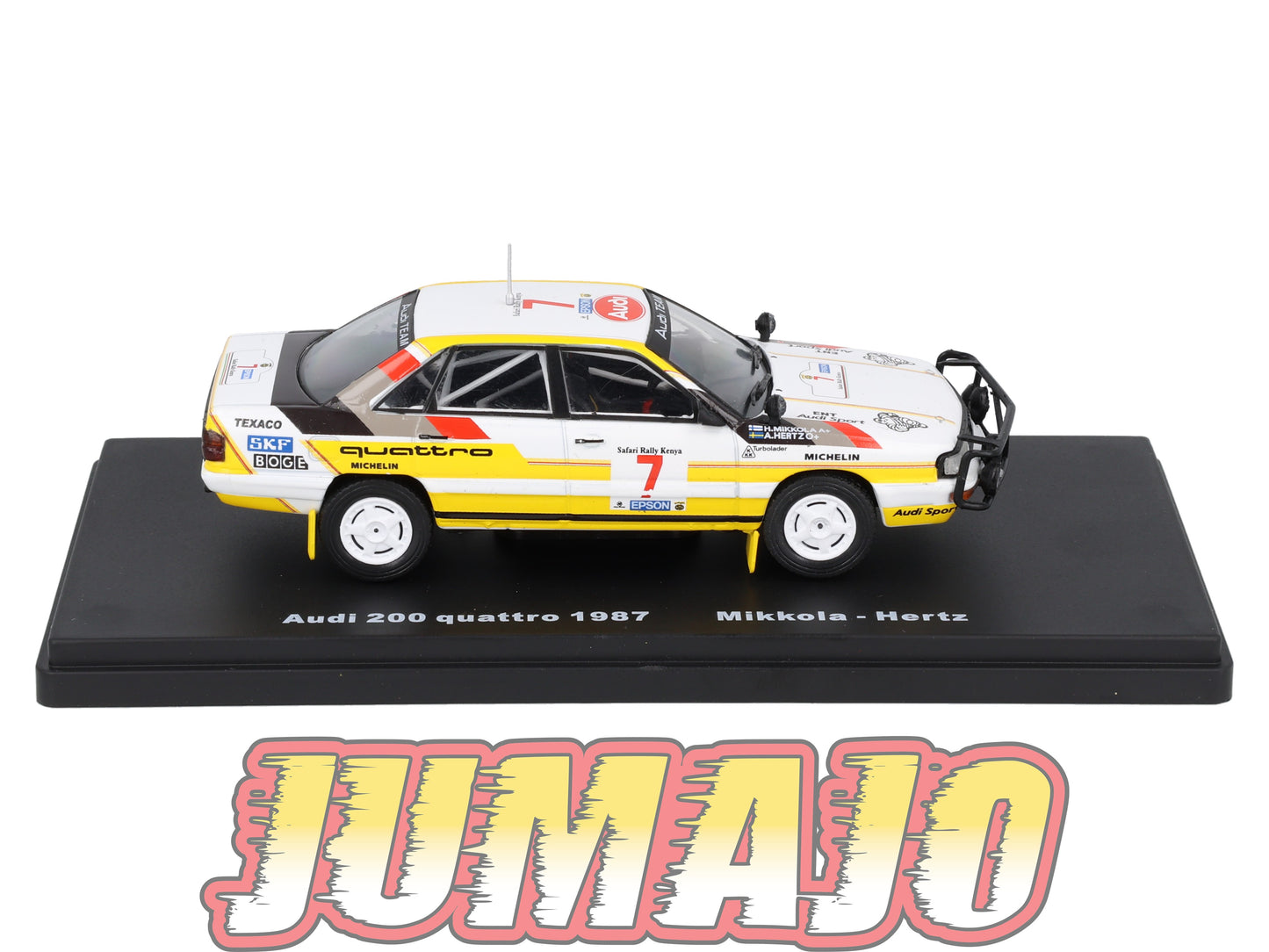RMX79 1/43 Salvat Mexique Rallye WRC AUDI 200 Quattro 1987 #7 Mikkola