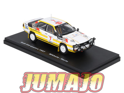 RMX79 1/43 Salvat Mexique Rallye WRC AUDI 200 Quattro 1987 #7 Mikkola