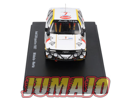 RMX79 1/43 Salvat Mexique Rallye WRC AUDI 200 Quattro 1987 #7 Mikkola