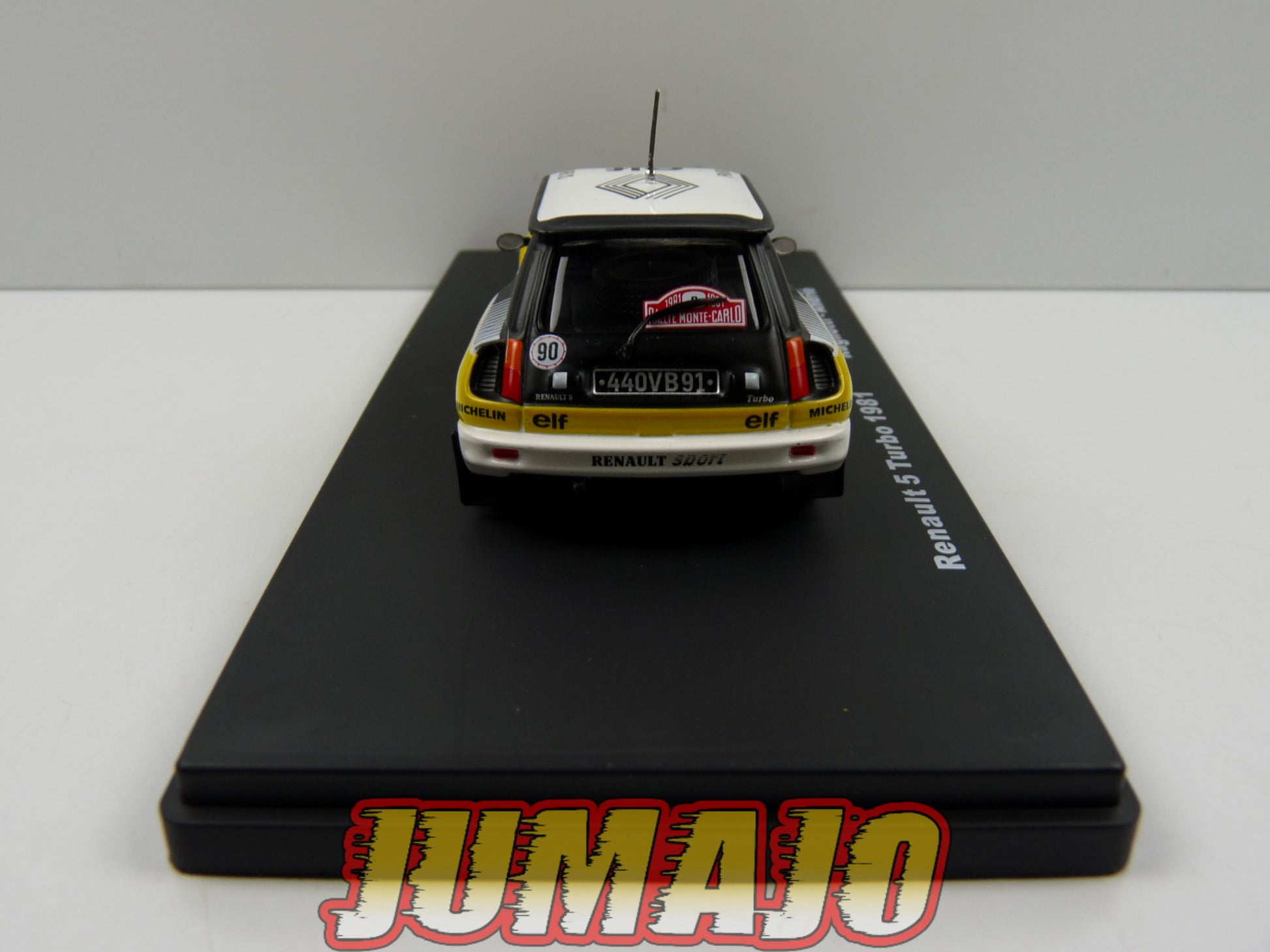 BBURAGO RENAULT R5 Turbo Monte Carlo Rally 4160 modèle voiture moulée BBURAGO RENAULT R5 Turbo Monte Carlo Rally 4160 modèle voiture moulée