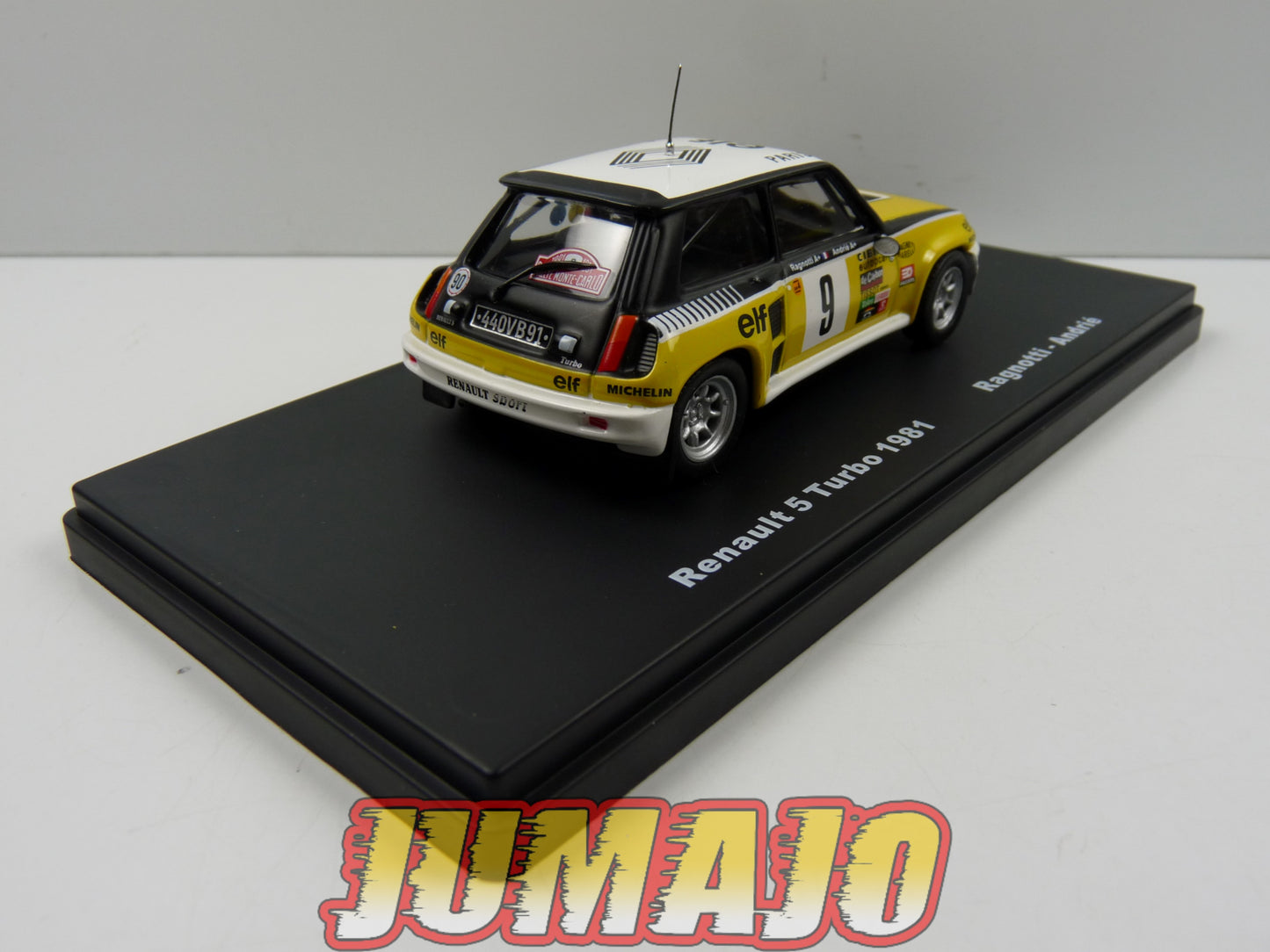 RMX8 1/43 Salvat Mexique Rallye WRC : Renault 5 Turbo 1981 Monte Carlo Ragnotti Andrié #9