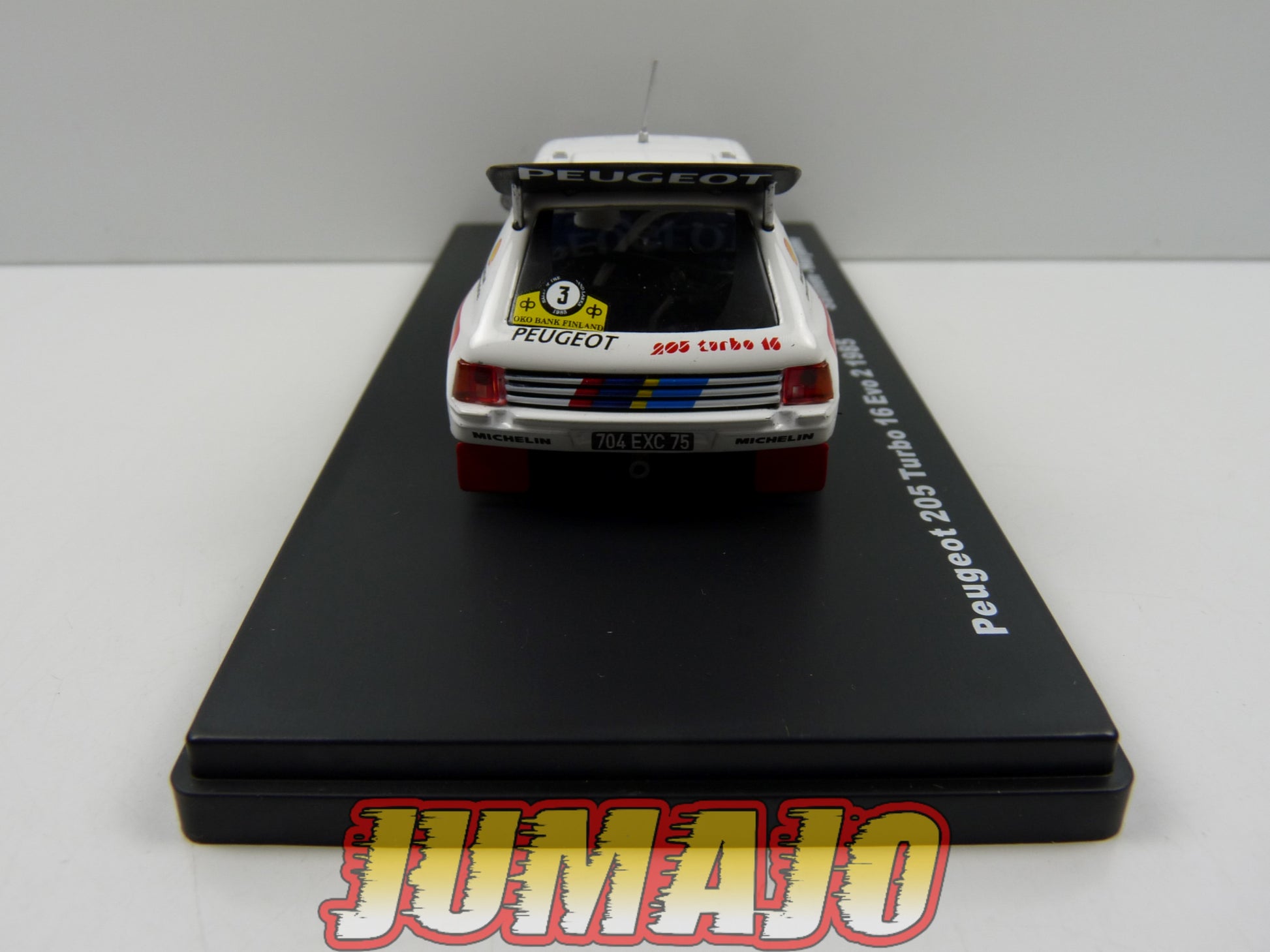 PEUGEOT 205 T16 TURBO 16 RALLYE MONTE CARLO Salonen 1986 SOLIDO 15115 PEUGEOT 205 T16 TURBO 16 RALLYE MONTE CARLO Salonen 1986 SOLIDO 15115
