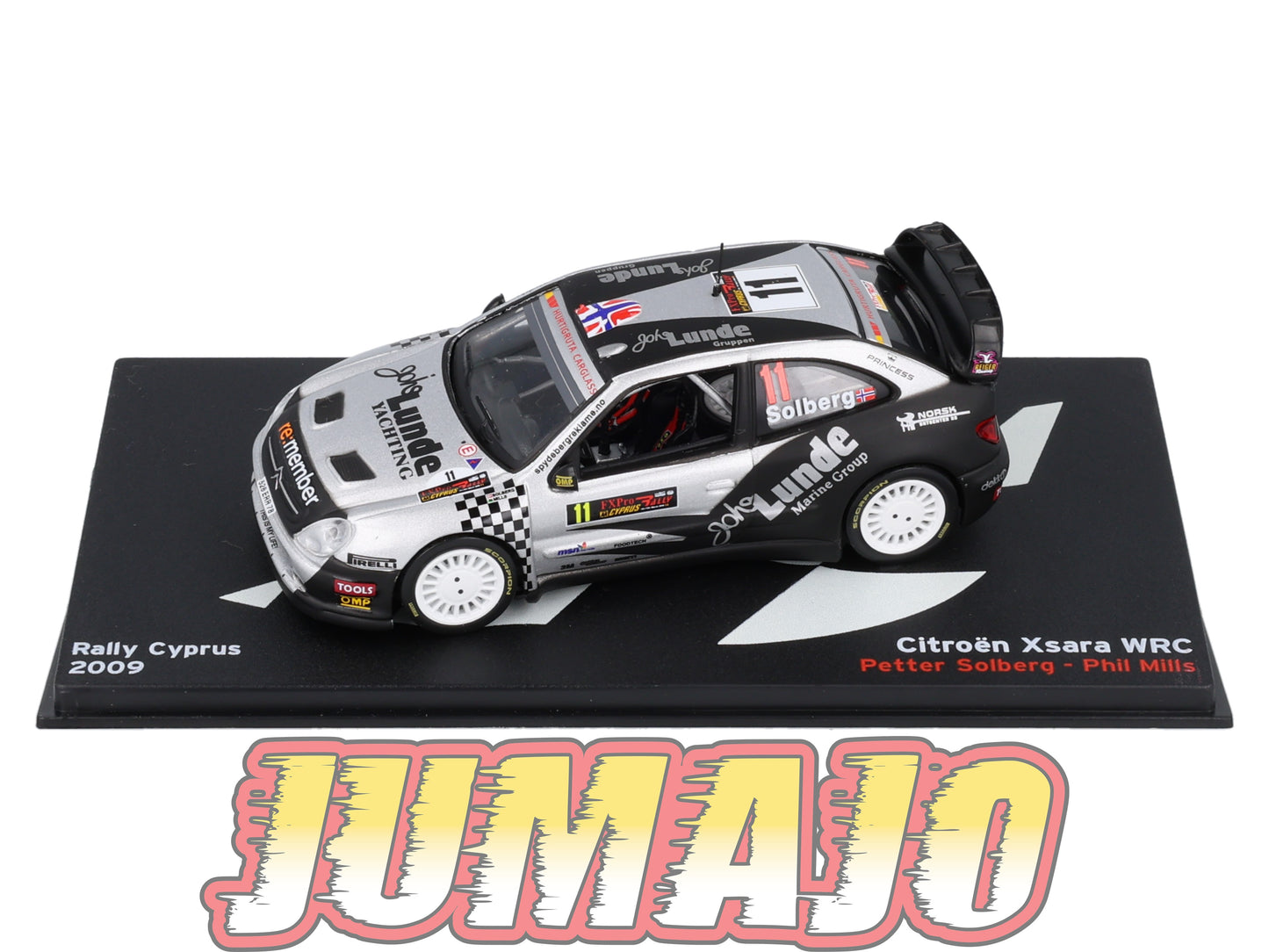 RP10 1/43 IXO Altaya Passion Rallye Citroen Xsara WRC Cyprus P.Solberg #11 2009