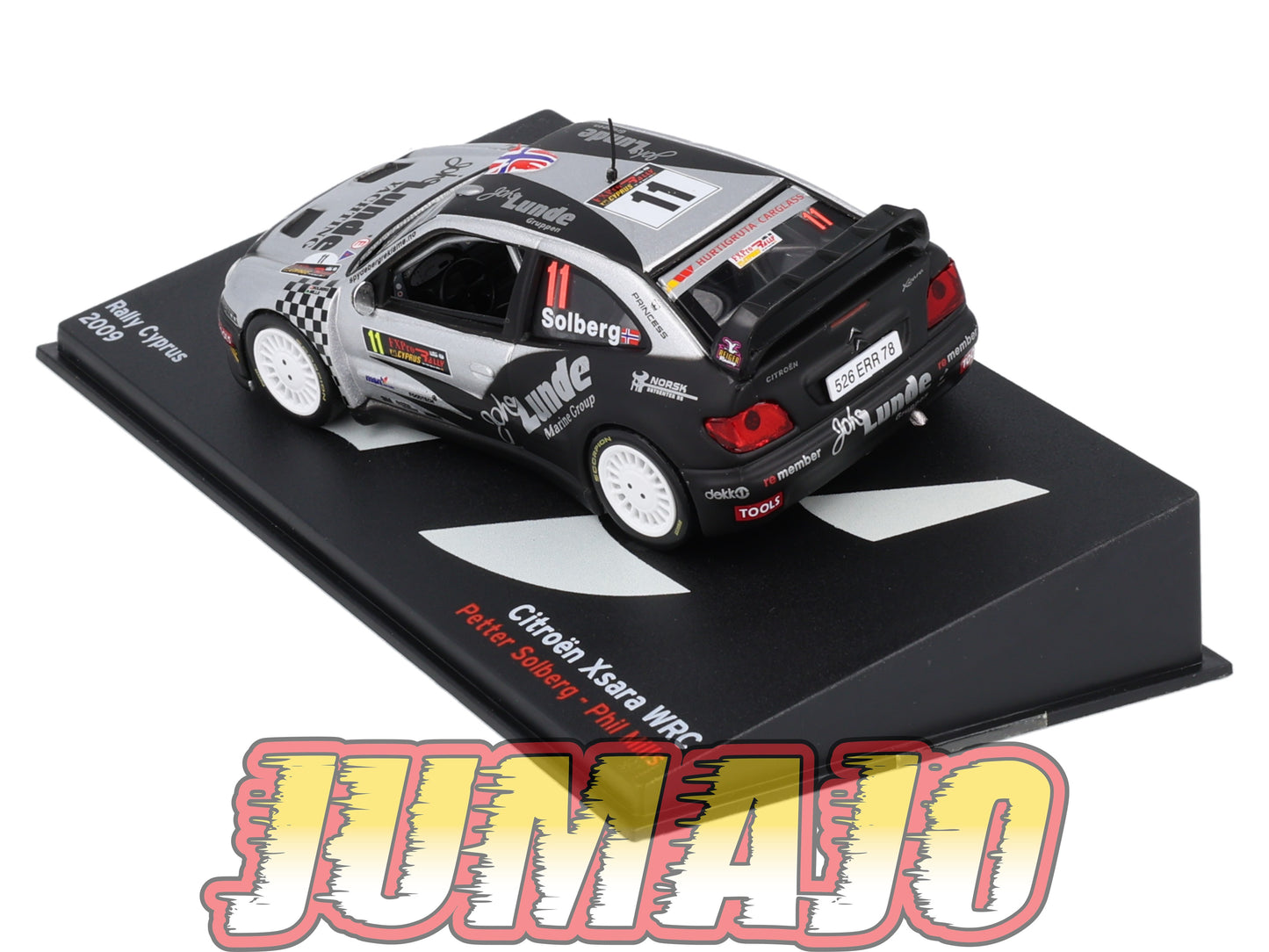 RP10 1/43 IXO Altaya Passion Rallye Citroen Xsara WRC Cyprus P.Solberg #11 2009