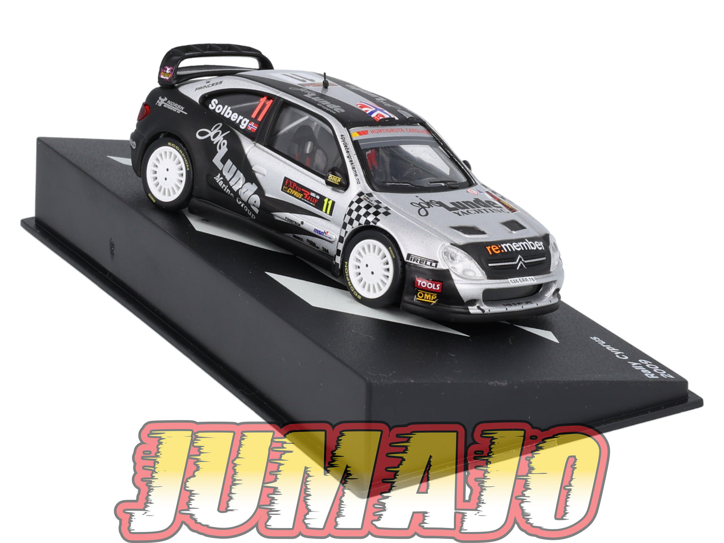 RP10 1/43 IXO Altaya Passion Rallye Citroen Xsara WRC Cyprus P.Solberg #11 2009