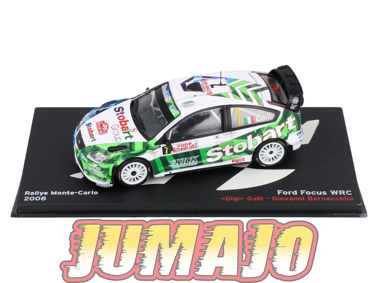 RP11 1/43 IXO Altaya Passion Rallye Ford focus WRC Eddie Stobart Galli #7 2008