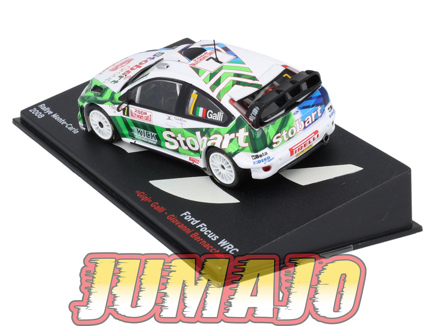 RP11 1/43 IXO Altaya Passion Rallye Ford focus WRC Eddie Stobart Galli #7 2008