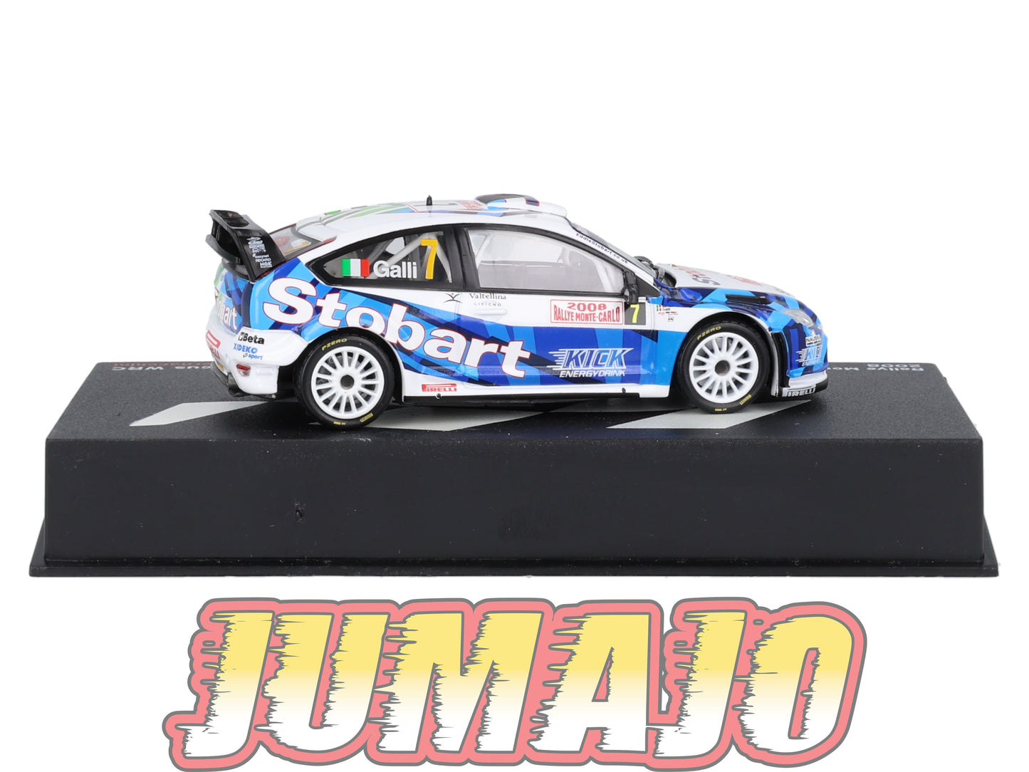 RP11 1/43 IXO Altaya Passion Rallye Ford focus WRC Eddie Stobart Galli #7 2008