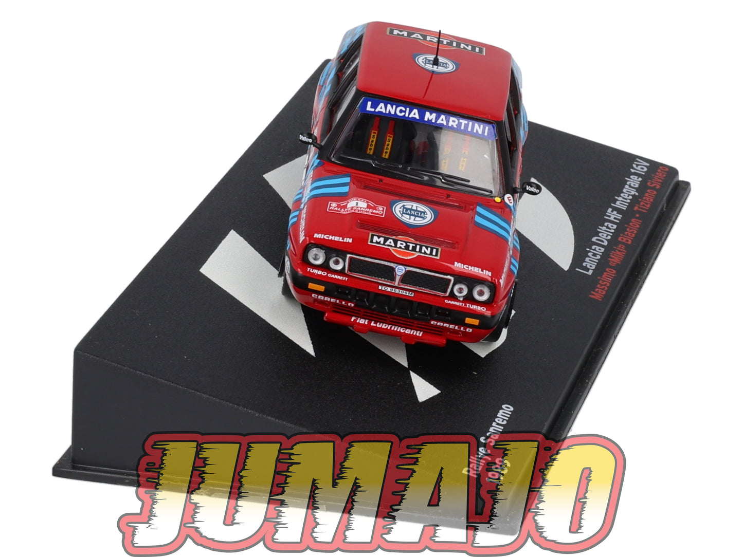 RP12 1/43 IXO Altaya Passion Rallye Lancia Delta HF Integrale 16V Sanremo M.Biasion #1 1989