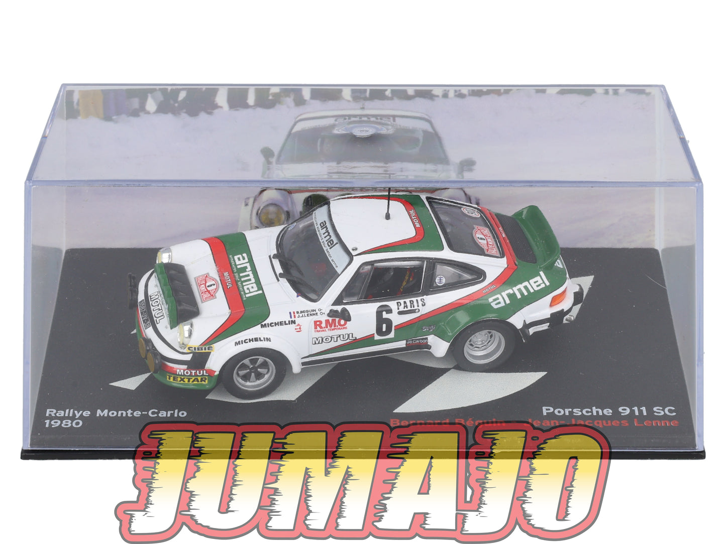 RP13 1/43 IXO Altaya Passion Rallye PORSCHE 911 SC B.Beguin 1980 #6