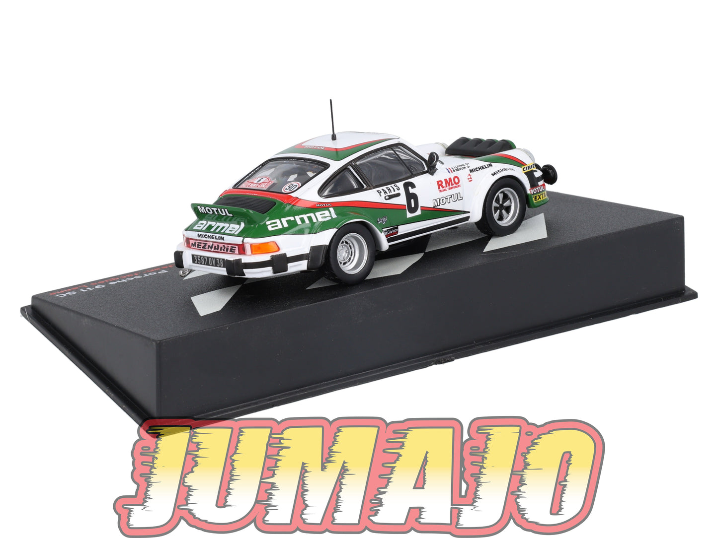 RP13 1/43 IXO Altaya Passion Rallye PORSCHE 911 SC B.Beguin 1980 #6