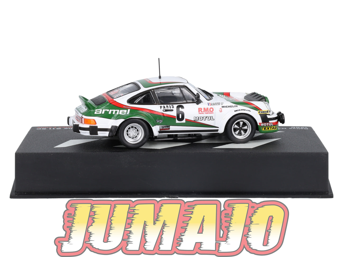 RP13 1/43 IXO Altaya Passion Rallye PORSCHE 911 SC B.Beguin 1980 #6