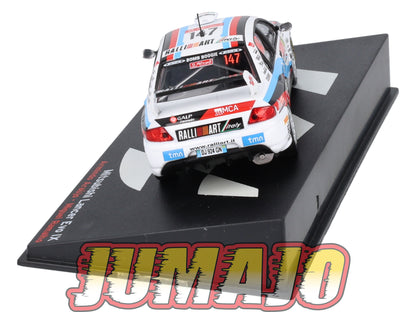 RP14 1/43 IXO Altaya Passion Rallye Mitsubishi Lancer Evo IX Portugal A.Araujo #147 2009