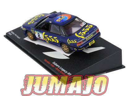 RP15 1/43 IXO Altaya Passion Rallye Subaru Legacy RS Portugal M.Alen #8 1993