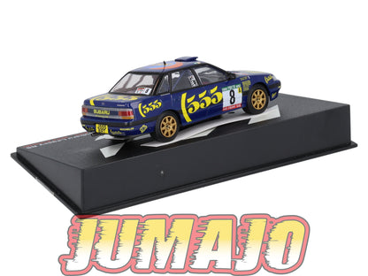 RP15 1/43 IXO Altaya Passion Rallye Subaru Legacy RS Portugal M.Alen #8 1993