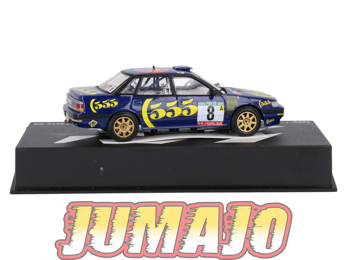 RP15 1/43 IXO Altaya Passion Rallye Subaru Legacy RS Portugal M.Alen #8 1993