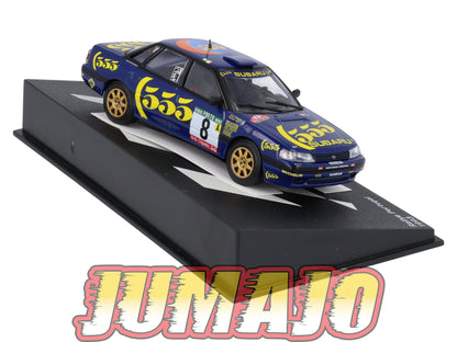 RP15 1/43 IXO Altaya Passion Rallye Subaru Legacy RS Portugal M.Alen #8 1993