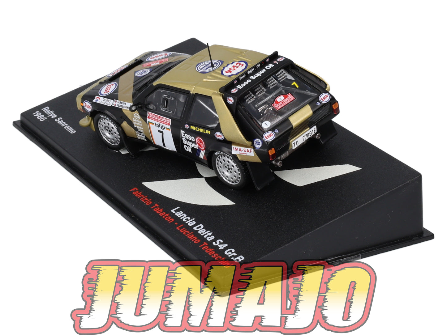 RP16 1/43 IXO Altaya Passion Rallye Lancia Delta S4 Gr.b Sanremo F.Tabaton #7 1986