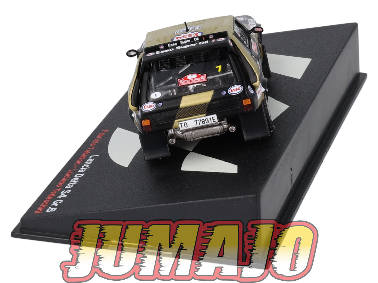 RP16 1/43 IXO Altaya Passion Rallye Lancia Delta S4 Gr.b Sanremo F.Tabaton #7 1986