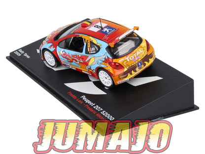 RP18 1/43 IXO Altaya Passion Rallye Peugeot 207 S2000 Ypres F.Loix #8 2009