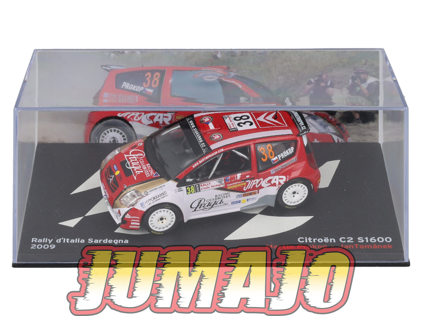 RP19 1/43 IXO Altaya Passion Rallye Citroen C2 S1600 Italie M.Prokop #38 2009