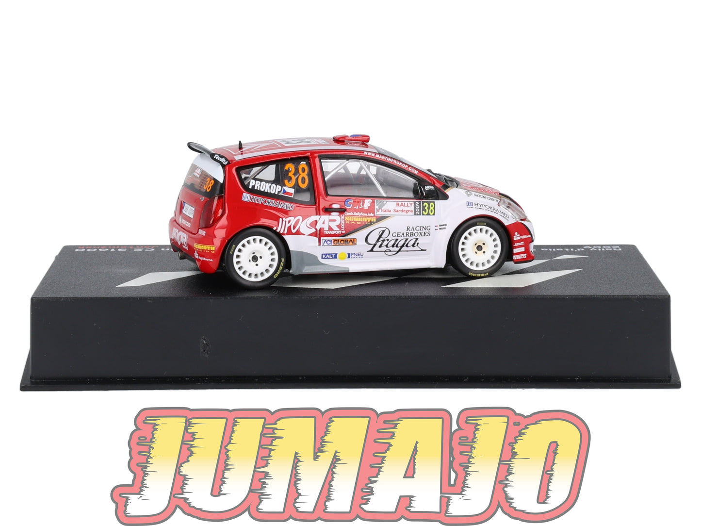 RP19 1/43 IXO Altaya Passion Rallye Citroen C2 S1600 Italie M.Prokop #38 2009