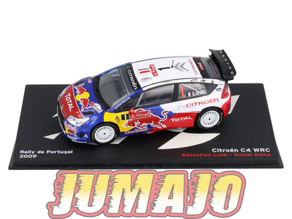 RP1 1/43 IXO Altaya Passion Rallye Citroen C4 Portugal S.Loeb #1 2009