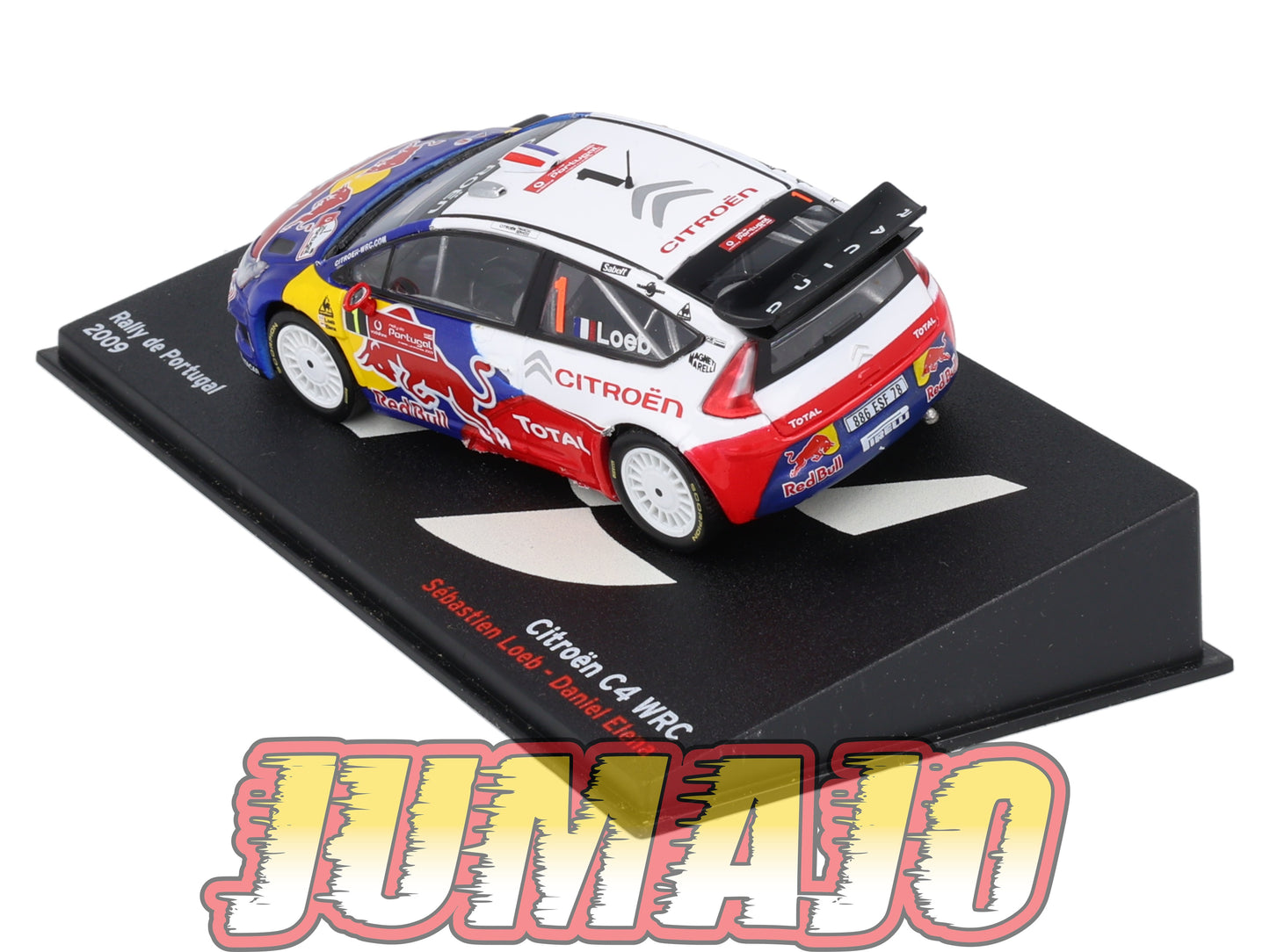 RP1 1/43 IXO Altaya Passion Rallye Citroen C4 Portugal S.Loeb #1 2009