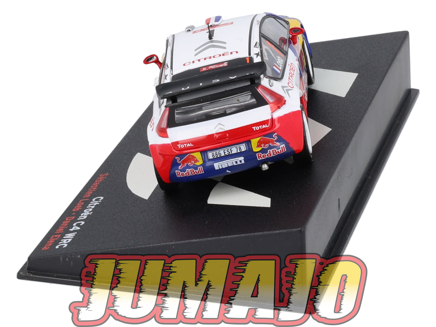 RP1 1/43 IXO Altaya Passion Rallye Citroen C4 Portugal S.Loeb #1 2009