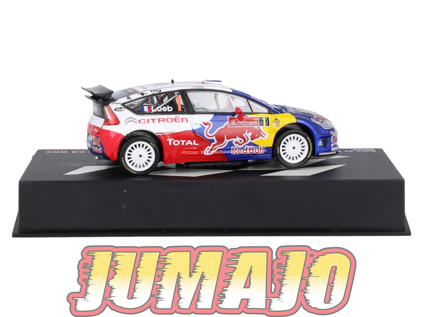 RP1 1/43 IXO Altaya Passion Rallye Citroen C4 Portugal S.Loeb #1 2009