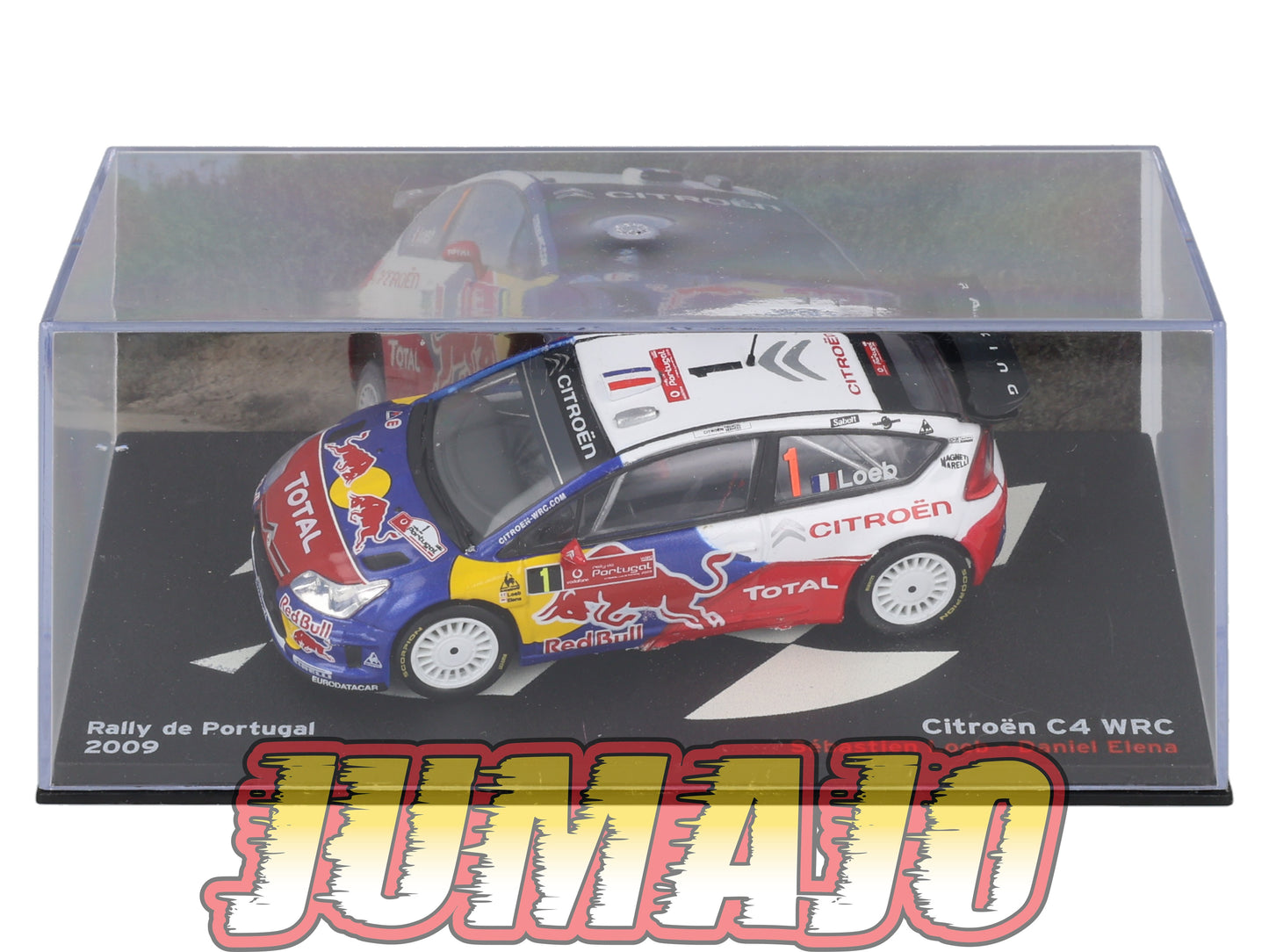 RP1 1/43 IXO Altaya Passion Rallye Citroen C4 Portugal S.Loeb #1 2009