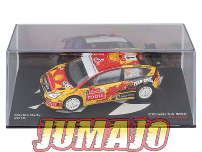 RP22 1/43 IXO Altaya Passion Rallye Citroen C4 WRC Mexique P.Solberg #11 2010