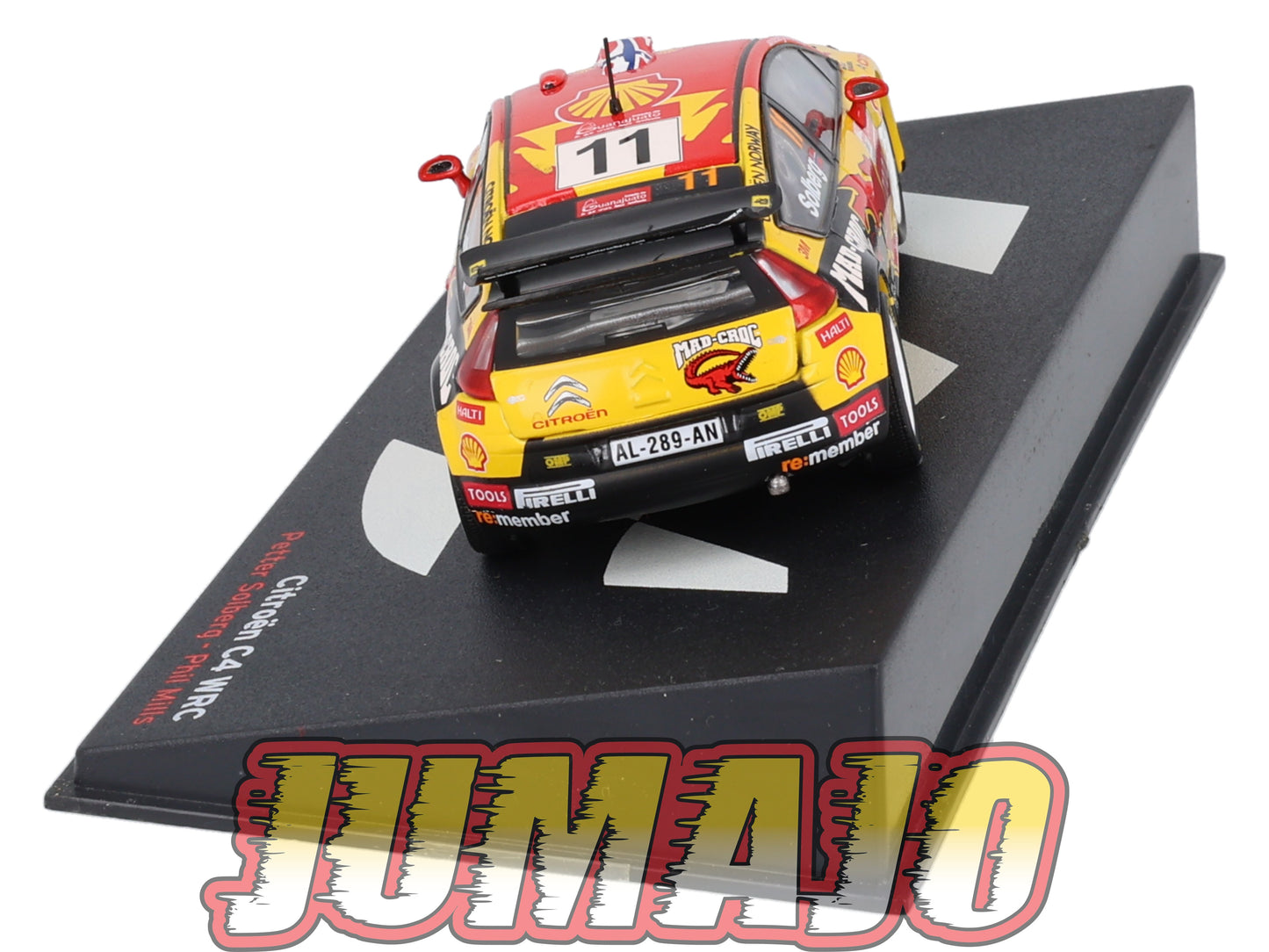 RP22 1/43 IXO Altaya Passion Rallye Citroen C4 WRC Mexique P.Solberg #11 2010