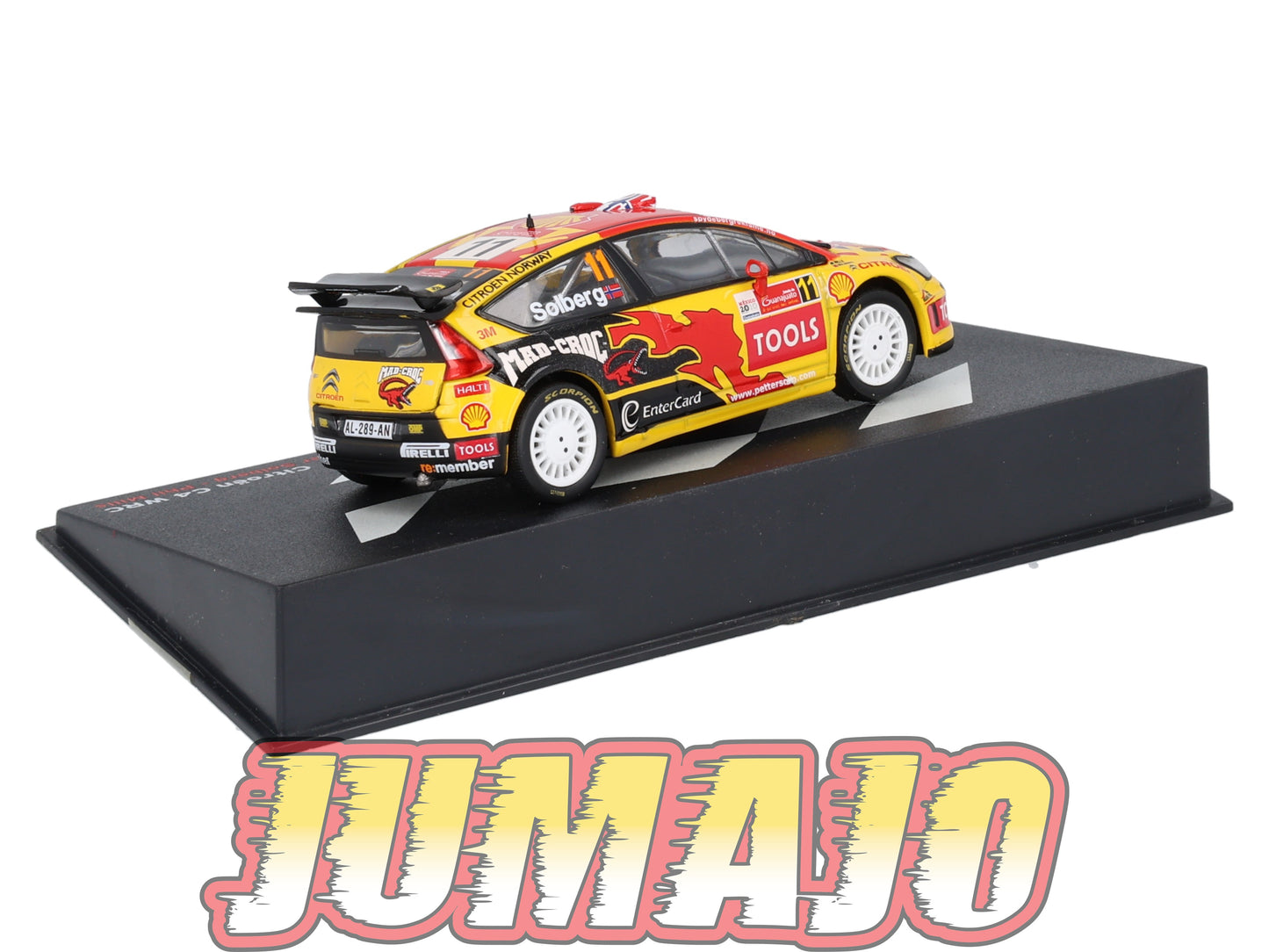 RP22 1/43 IXO Altaya Passion Rallye Citroen C4 WRC Mexique P.Solberg #11 2010