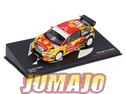 RP22 1/43 IXO Altaya Passion Rallye Citroen C4 WRC Mexique P.Solberg #11 2010