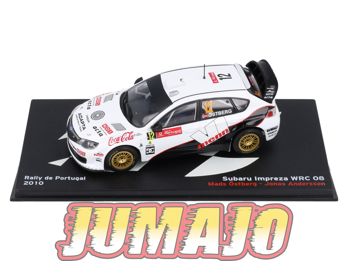 RP25 1/43 IXO Altaya Passion Rallye Subaru Impreza 08 Portugal M.Ostberg #12 2010