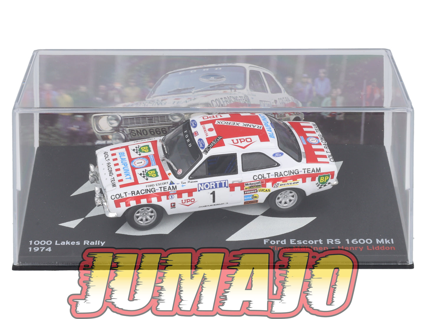 RP26 1/43 IXO Altaya Passion Rallye FORD Escort RS 1600 MkI T.Makinen 1974 #1