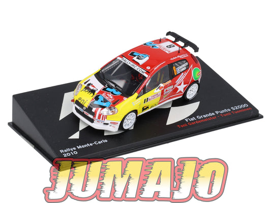 RP27 1/43 IXO Altaya Passion Rallye Fiat Grande Punto S2000 T.Gardemeister #8 2010