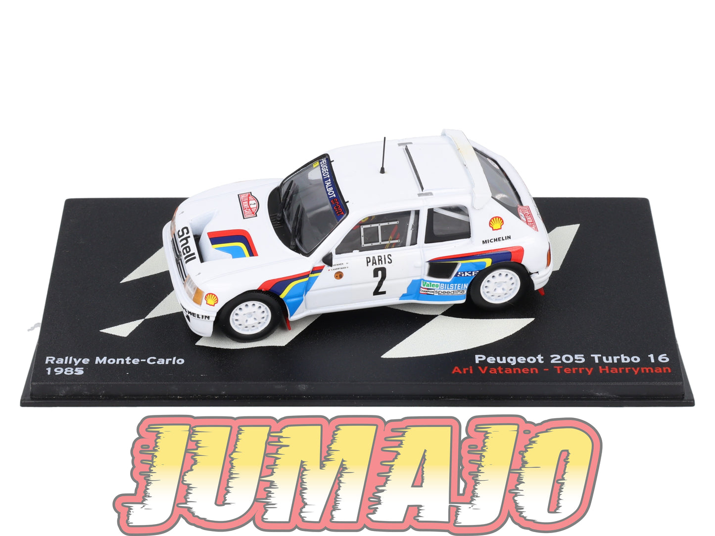 RP28 1/43 IXO Altaya Passion Rallye PEUGEOT 205 Turbo 16 A.Vatanen 1985 #2