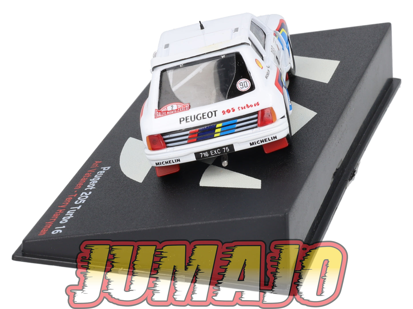 RP28 1/43 IXO Altaya Passion Rallye PEUGEOT 205 Turbo 16 A.Vatanen 1985 #2