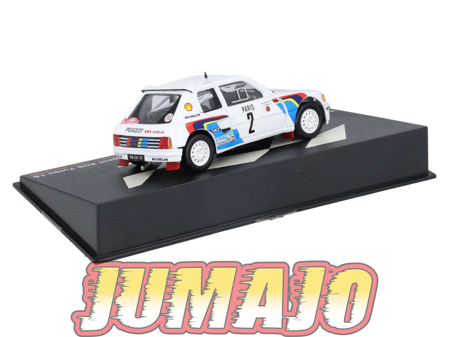 RP28 1/43 IXO Altaya Passion Rallye PEUGEOT 205 Turbo 16 A.Vatanen 1985 #2