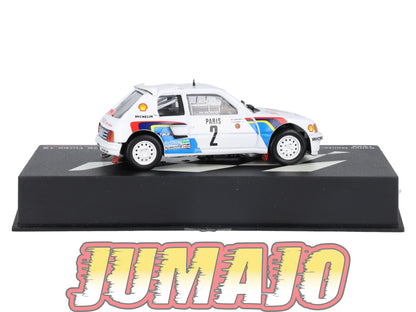 RP28 1/43 IXO Altaya Passion Rallye PEUGEOT 205 Turbo 16 A.Vatanen 1985 #2