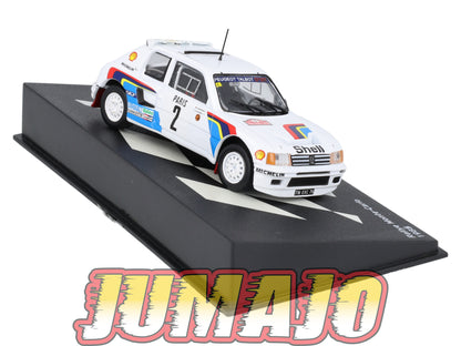 RP28 1/43 IXO Altaya Passion Rallye PEUGEOT 205 Turbo 16 A.Vatanen 1985 #2