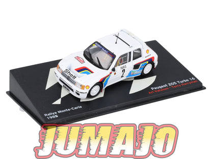 RP28 1/43 IXO Altaya Passion Rallye PEUGEOT 205 Turbo 16 A.Vatanen 1985 #2