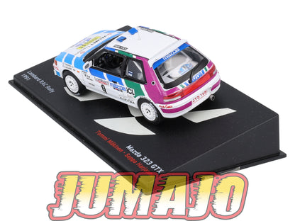 RP29 1/43 IXO Altaya Passion Rallye Mazda 323 GTX Lombard RAC T.Makinen #9 1991