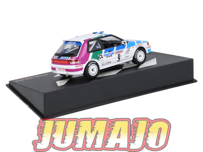 RP29 1/43 IXO Altaya Passion Rallye Mazda 323 GTX Lombard RAC T.Makinen #9 1991