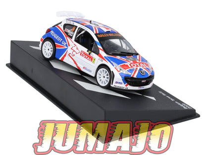 RP2 1/43 IXO Altaya Passion Rallye Peugeot 207 S2000 Belgique K.Meeke #6 2009